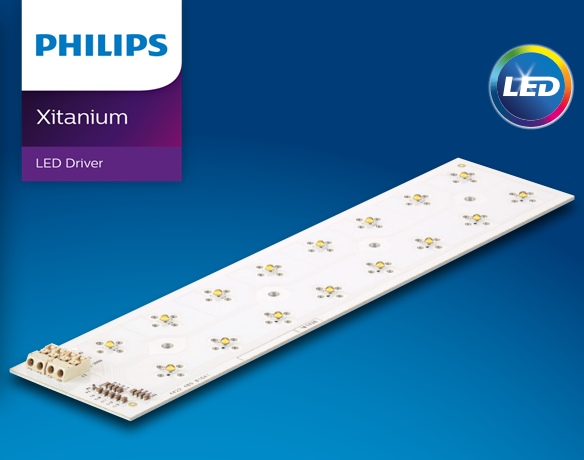 Module chip Led Philips FORTIMO FASTFLEX LED BOARD 2X8/757 DA